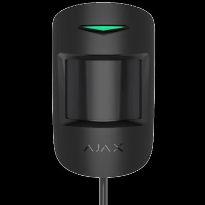 Ajax MotionProtect Fibra black Проводной извещатель движения 99-00011034 фото