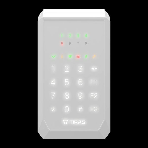 Tiras K-PAD8+(white) Клавіатура Тірас 99-00010046 фото