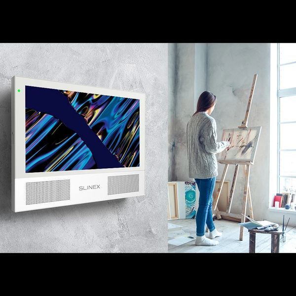 Slinex Sonik 7 Cloud white Видеодомофон 99-00016020 фото