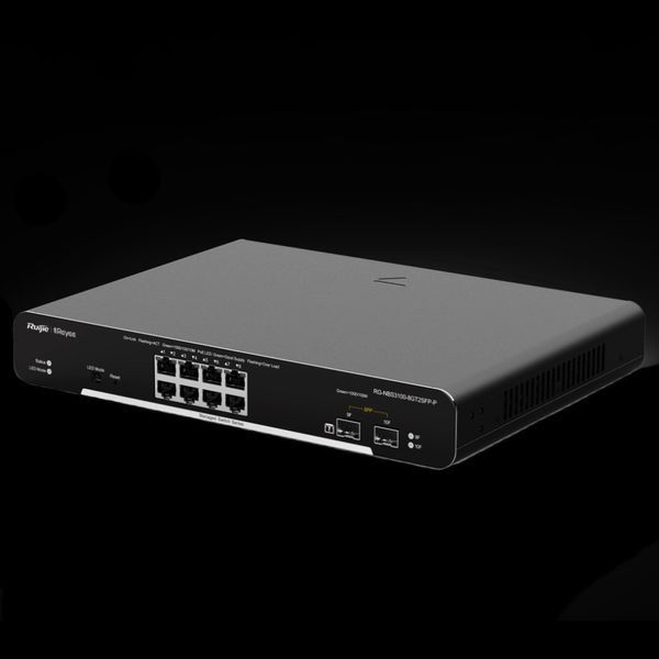 Ruijie RG-NBS3100-8GT2SFP-P 8-портовый гигабитный L2 управляемый коммутатор POE 99-00008407 фото