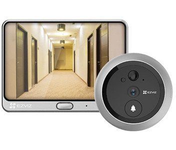 CS-DP1C (A0-4A1WPFBSR) Ezviz Wi-Fi дверной глазок, звонок и домофон 3 в 1 99-00003076 фото