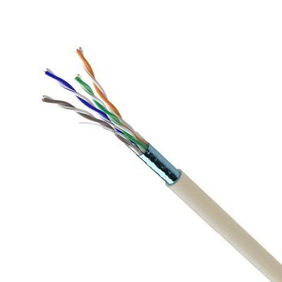 Cat. 5e F/UTP LSZH 4х2х24 AWG (7091004) бухта 305м. Кабель кручена пара ЗЗКМ (FTP мідь безгалоговий LSZH) 99-00007349 фото