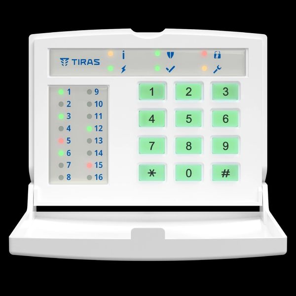 Tiras K-LED16 Клавіатура Тірас 99-00005552 фото