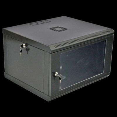 6U, 530х400х300 мм Шафа акрилове скло, чорна (5406A) 99-00007341 фото