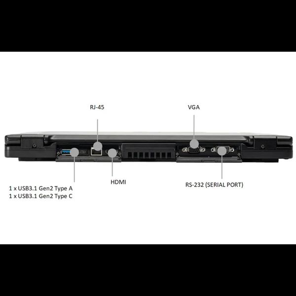 Durabook S15AB 15FHD AG/Intel i5-8265U/8/256F/int/W10P Ноутбук 99-00012328 фото