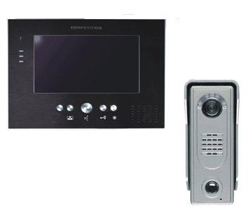 MT373C-CK silver + SAC5C Комплект домофон + вызывная панель 911 фото