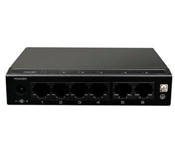 SF6P-HM 4-портовый PoE коммутатор UTEPO 99-00001579 фото