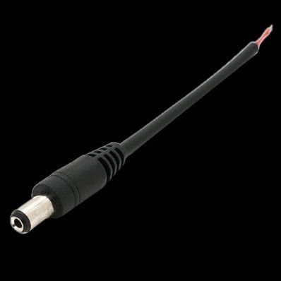 DC-M (D 5,5x2,5мм) 10см black plug OEM Q1000 Разъем питания 99-00013421 фото