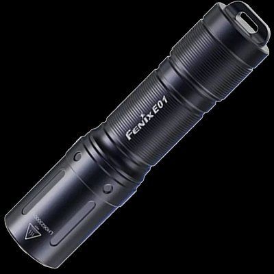 Fenix&nbsp;E01&nbsp;V2.0 чорний ліхтар наключний 99-00009810 фото