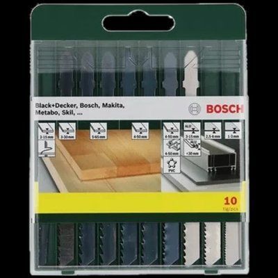 Bosch Promoline 10 шт (2607019461) Набор пильных полотен 99-00014640 фото