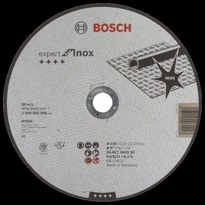 Bosch Expert 230 x 2 мм (2608600096) Отрезной круг для нержавеющей стали 99-00014207 фото