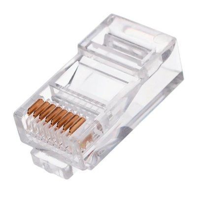 Конектор RJ-45 (упаковка 100 шт) для UTP витая пара 99-00005298 фото
