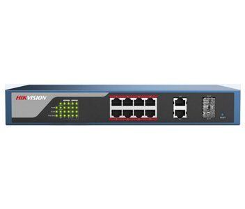 DS-3E1310P-E 8-портовый управляемый POE коммутатор Hikvision 99-00003136 фото