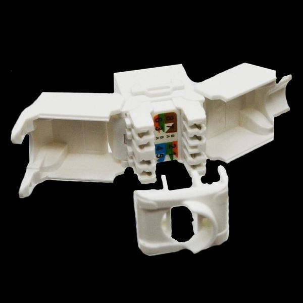 LW LW-KJ6A-04-C6A Модуль KeyStone RJ45 UTP, кат. 6a, безинструментый, Slim 99-00006940 фото