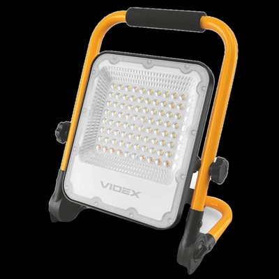 VIDEX PREMIUMVL-F2A-505 LED прожектор акумуляторний 50W 5000K 220V 99-00015175 фото