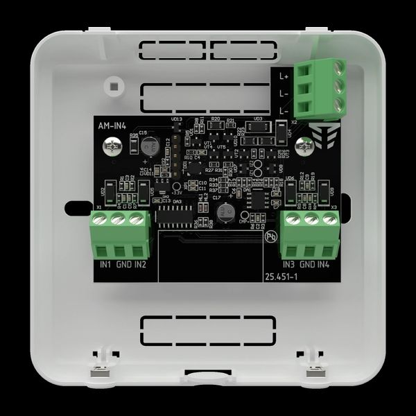 Tiras AM-IN4 Адресний модуль для збільшення кількості входів Тірас 99-00010025 фото