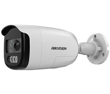 DS-2CE12DFT-PIRXOF (2.8мм) 2Мп ColorVu Turbo HD відеокамера з PIR датчиком і сиреною 99-00001910 фото