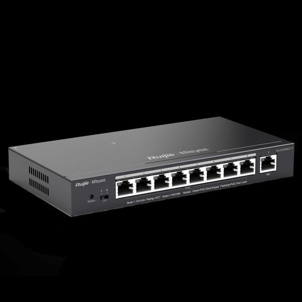 Ruijie RG-ES209GC-P 9-портовий гігабітний інтелектуальний POE комутатор 99-00008402 фото