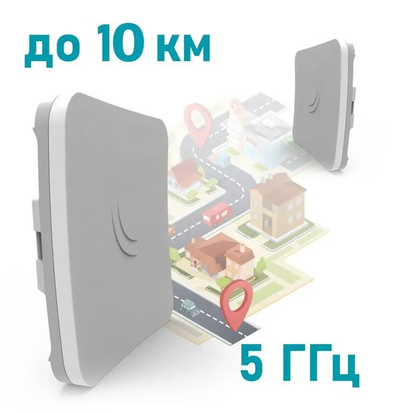 MikroTik SXTsq Lite5 (RBSXTsq5nD) 5 ГГц Wi-Fi точка доступу з посиленою антеною 99-00002093 фото