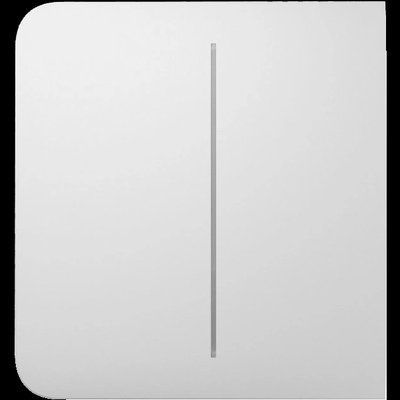 Ajax SideButton&nbsp;(2-gang)&nbsp;for&nbsp;LightSwitch&nbsp;white Бічна кнопка для двоклавішного вимикача 99-00012958 фото