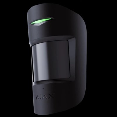 Ajax MotionProtect S Plus (8PD) black Бездротовий сповіщувач руху з мікрохвильовим сенсором 99-00014684 фото