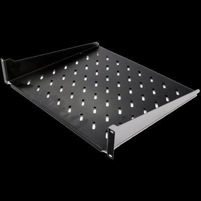 19" 2U 450мм Полка консольная черная 10000001676 фото