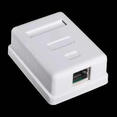 Hypernet MB-STP1 Розетка 1 порт екранована RJ45 STP біла 99-00007775 фото