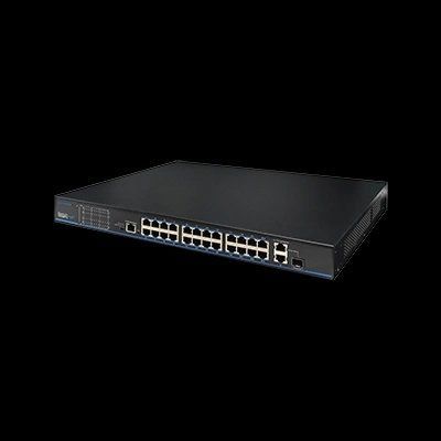 UTP3226TS-PSB 24 порта 10/100 Мбит/с PoE+ 2 порта Gigabit RJ-45 (1 порт комбинированный SFP) 99-00008152 фото