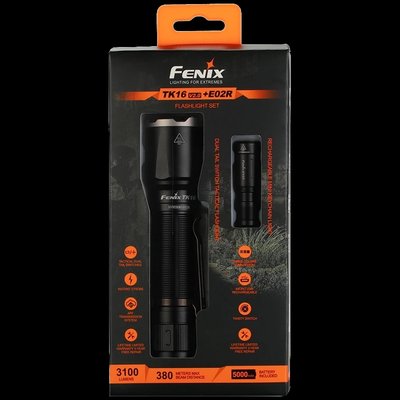 Fenix TK16 V2.0 + E02R Фонари ручные комплект 99-00012076 фото
