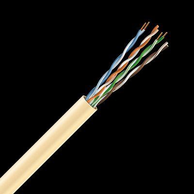 Кабель UTP Cat. 5e U/UTP LSZH медь безгалогенный LSZH 4х2х24 AWG (70328) бухта 305м. Жёлтый ЗЗЦМ 99-00006841 фото