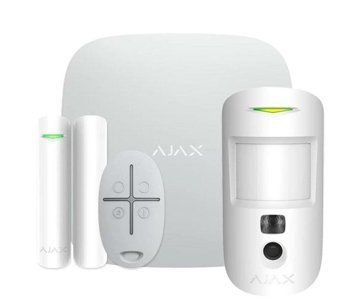 HubKit 2 white EU Комплект бездротової сигналізації Ajax 99-00002218 фото