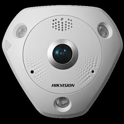 Hikvision DS-2CD63C5G0E-IVS(2mm)(B) 12 МП Fisheye с микрофоном 99-00009278 фото