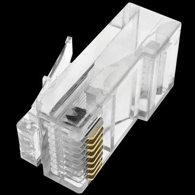 RJ45 кат. 5e Коннектор соединительный неэкранированный (упаковка 100 шт) 99-00013150 фото