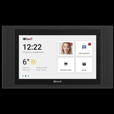 Bas-IP&nbsp;AT-10&nbsp;black IP-видеодомофон 10" 99-00009101 фото