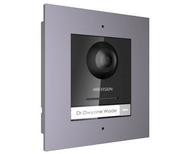 DS-KD8003-IME1/Flush Комплект модуля вызывной IP панели + врезная рамка 99-00001150 фото