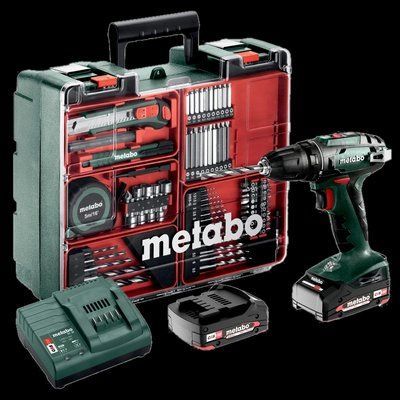 Metabo&nbsp;BS&nbsp;18&nbsp;Mobile&nbsp;Workshop (602207880) Аккумуляторная дрель-шуруповерт 99-00015333 фото