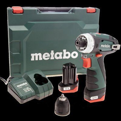 Metabo&nbsp;PowerMaxx&nbsp;BS&nbsp;Basic&nbsp;(600984500) Акумуляторний дриль-шурупокрут 99-00015327 фото