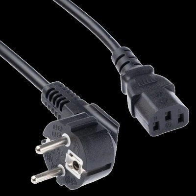 С13-CEE 7/7 Шнур питания 1.8м, 0.75мм2, Kingda 99-00009772 фото
