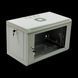 19" 6U Шкаф, 600x350x373мм (Ш*Г*В), эконом,акриловое стекло, серый 99-00009654 фото 1
