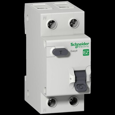 Schneider Electric EZ9D34632 Easy9, 1Р+N, 32А 30мА AC Диференційний автоматичний вимикач 99-00012682 фото