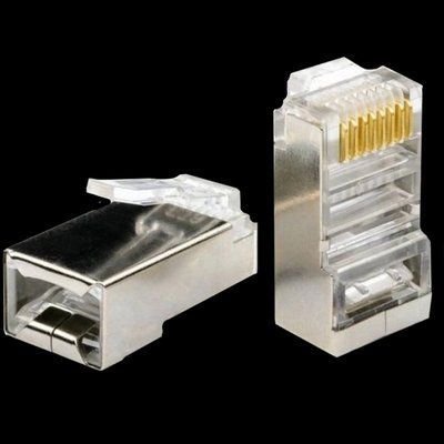 FTP P8P8CFTP P8P8C Конектор RJ45 cat.5e (екранований) 10000001034 фото