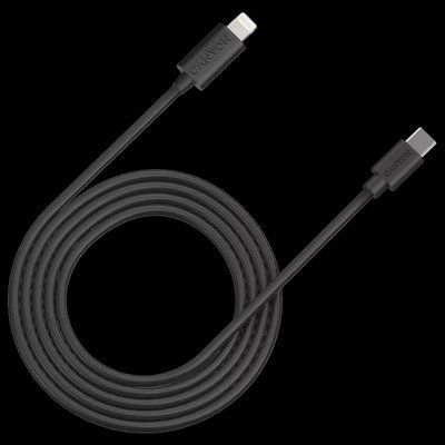 Canyon&nbsp;CFI12B&nbsp;black&nbsp;(Lightning&nbsp;-&nbsp;USB-C&nbsp;)&nbsp;2м 20Вт Кабель 99-00012595 фото