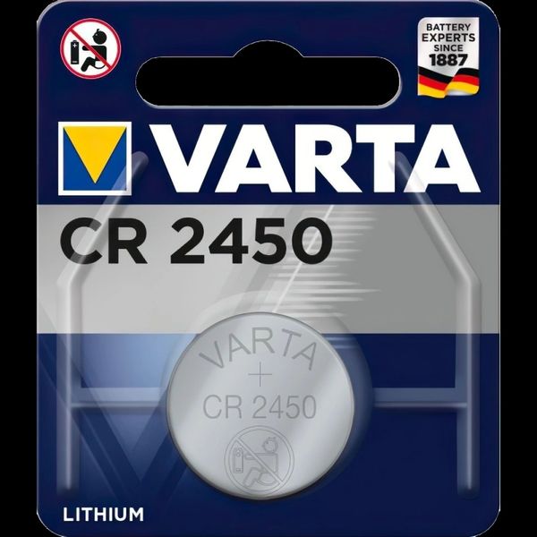 VARTA CR 2450 BLI 1 LITHIUM Батарейка 99-00010039 фото