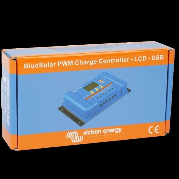 Victron&nbsp;Energy&nbsp;BlueSolar&nbsp;PWM-LCD&USB&nbsp;12/24V-20A(20A,&nbsp;12/24В) Контролер&nbsp;заряду 99-00010925 фото