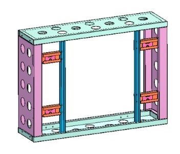 CABINET-49 "FRAME 49 "LCD Display Unit Modular Frame Bracket 10000000451 фото