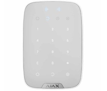 Ajax Keypad Plus white Бездротова клавіатура 99-00010437 фото