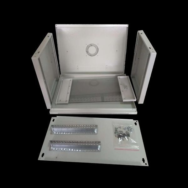 Hypernet WMNC66-9U-FLAT Шкаф настенный розборной 9U 600x600х507 мм 99-00007773 фото
