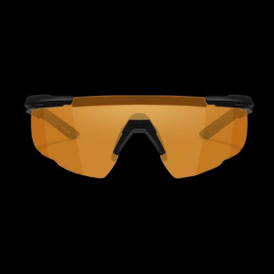 Wiley X SABER ADVANCED помаранчеві лінзи Защитные баллистические очки оранжевые 99-00010708 фото
