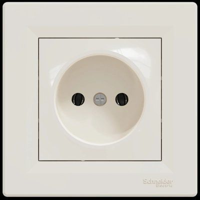 Schneider Electric Asfora EPH3000123 Розетка без заземления 99-00015593 фото