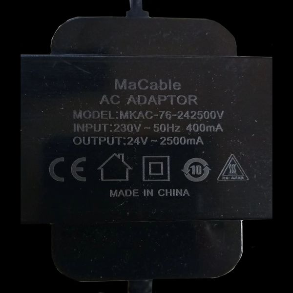 Hikvision MKAC-76-242500V,AC24V2.5A Блок живлення 99-00010071 фото